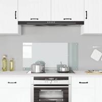 VidaXL Spatscherm keuken 100x50 cm gehard glas transparant