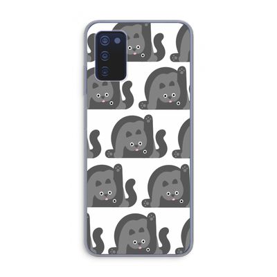 Cats: Samsung Galaxy A03s Transparant Hoesje