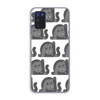 Cats: Samsung Galaxy A03s Transparant Hoesje
