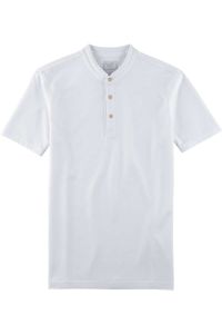 OLYMP Level Five Casual Body Fit Polo shirt Korte mouw wit