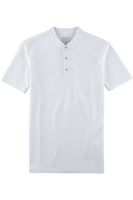 OLYMP Level Five Casual Body Fit Polo shirt Korte mouw wit - thumbnail