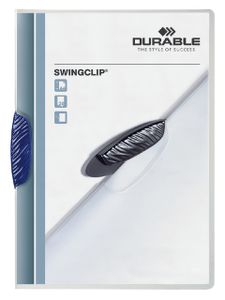 Durable Swingclip stofklepmap Polypropyleen (PP) Donkerblauw