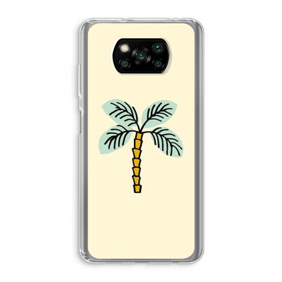 Palmboom: Xiaomi Poco X3 Pro Transparant Hoesje