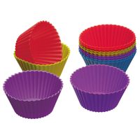 Colourworks Muffinvormen Siliconen ø 7 cm - 12 stuks