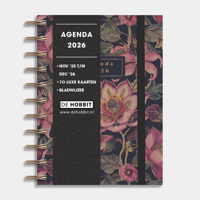 A6 Spiraal Agenda Bloem Klassiek 2026