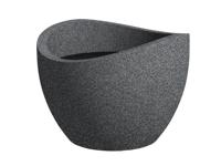 Scheurich Plantenbak (Zwart graniet, Ø 60 cm, Hoogte 45 cm)