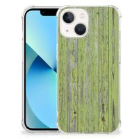 iPhone 13 mini Stevig Telefoonhoesje Green Wood