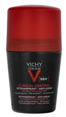 Vichy Homme Clinical Control 96H Detranspirant Roller 50 ml