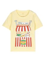 Stella McCartney Kids t-shirt en coton à imprimé graphique - Jaune - thumbnail