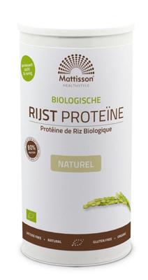 Mattisson Rijst proteine naturel vegan 80% bio