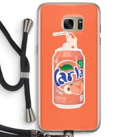S(peach)less: Samsung Galaxy S7 Edge Transparant Hoesje met koord