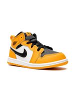 Jordan Kids baskets mi-montantes Air Jordan 1 - Jaune - thumbnail