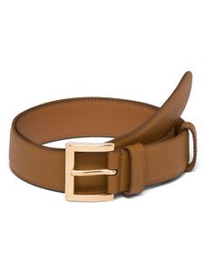 Prada ceinture fine classique - Marron