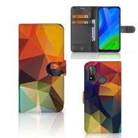 Huawei P Smart 2020 | Book Case | Polygon Color