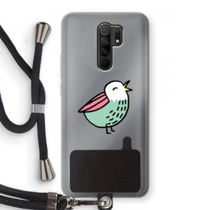 Birdy: Xiaomi Redmi 9 Transparant Hoesje met koord