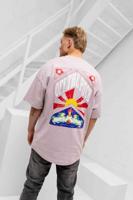 Off The Pitch Season Oversized T-Shirt Heren Paars - Maat S - Kleur: Paars | Soccerfanshop
