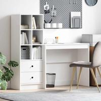 Bureau met lade 2 pcs Wit