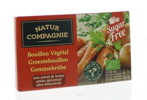 Groentebouillon zonder gist bio