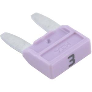 MTA Automotive 341.122 330.022 Platte minizekering 3 A Violet 1 stuk(s)