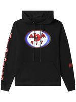99% Is hoodie en coton à imprimé graphique - Noir