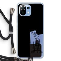 Musketon Painter: Xiaomi Mi 11 Lite Transparant Hoesje met koord