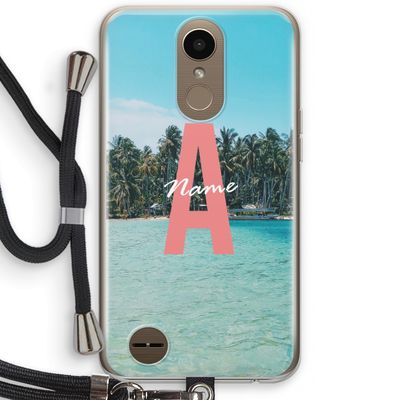 Pacific Dream: LG K10 (2017) Transparant Hoesje met koord