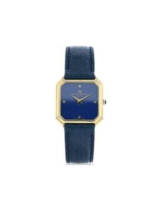 Baume & Mercier montre Vintage 28 mm pre-owned (1980) - Bleu