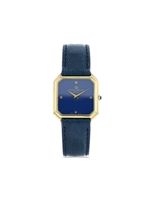 Baume & Mercier montre Vintage 28 mm pre-owned (1980) - Bleu - thumbnail