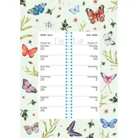 Butterflies Weekomleg Kalender 2026