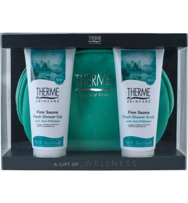 Therme Therme Geschenkverpakking Toilettas Shower Scrub (1set)