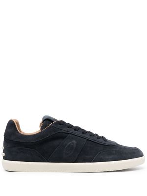 Tod's baskets en daim - Bleu