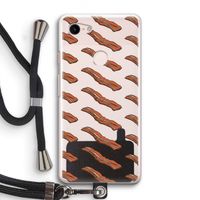Bacon to my eggs #2: Pixel 3 Transparant Hoesje met koord