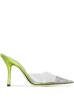 Paris Texas mules Holly 95 mm - Vert