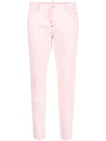 DSQUARED2 jean White Bull à coupe courte - Rose