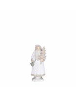 Kerstman l9b9h21 cm wit Christmas House - Christmas house