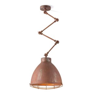 Home sweet home sweep hanglamp 30 roestbruin