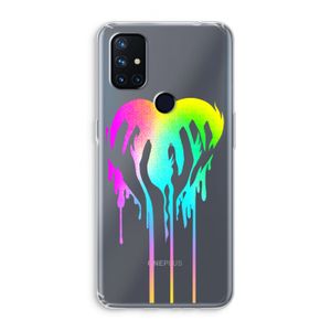 Hold My Heart: OnePlus Nord N10 5G Transparant Hoesje