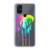 Hold My Heart: OnePlus Nord N10 5G Transparant Hoesje