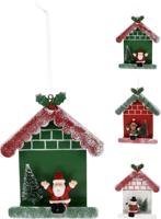 House With Xmas Figurine 13 cm - Nampook