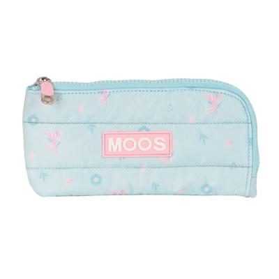 Schoolpennenzak Moos Garden 23 x 11 x 1 cm Turkoois
