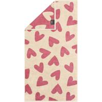 Cawö Cawö Heart Beats 6275 beere Handdoek 50x100