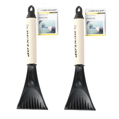 3x Ijskrabbers Dunlop wit 32 cm