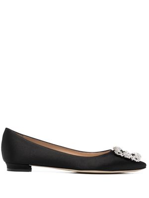 Manolo Blahnik ballerines Hangisi - Noir