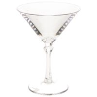 Onbreekbaar martini glas transparant kunststof 20 cl/200 ml   -