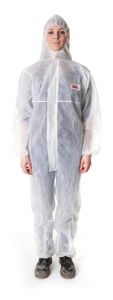 3M beschermende coverall, wit, large