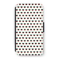 Hartjes: iPhone 11 Pro Flip Hoesje