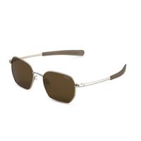 Sinner Ash Mat Silver Mtl-Sintec® Brown Zonnebril Silver Metal Matte One Size