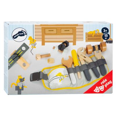 Small Foot gereedschapsriem met houten gereedschap miniwob