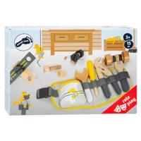 Small Foot gereedschapsriem met houten gereedschap miniwob Small Foot gereedschapsriem met houten gereedschap miniwob