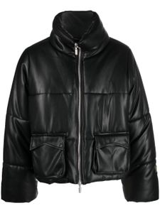 RHUDE veste matelassée à fermeture zippée - Noir